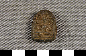 Thumbnail of Tsa Tsa, Buddhist Amulet: Seated Buddha (2013.05.0853)