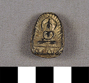 Thumbnail of Tsa Tsa, Buddhist Amulet: Seated Buddha (2013.05.0854)
