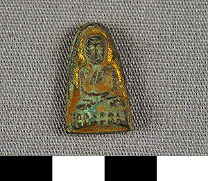 Thumbnail of Amulet: Seated Buddha (2013.05.0884)