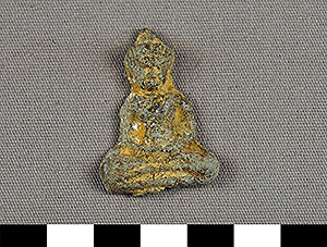 Thumbnail of Amulet: Seated Buddha (2013.05.0886)