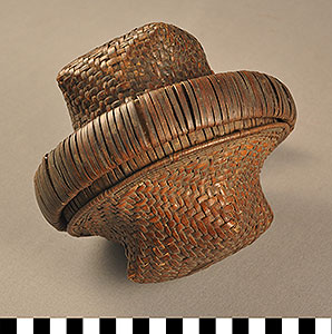 Thumbnail of Basket with Attached Lid (2013.05.1011)