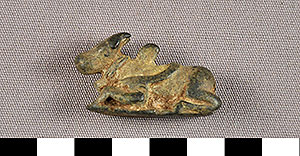Thumbnail of Figurine: Seated Cow (2013.05.1050)