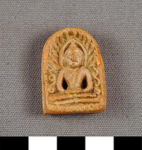 Thumbnail of Tsa Tsa, Buddhist Amulet: Seated Buddha (2013.05.1563)