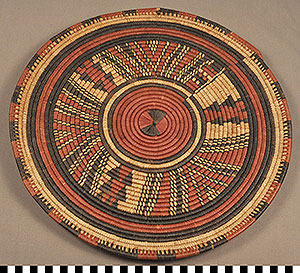 Thumbnail of Multi-Use Basketry Mat, Lid or Tray (2013.05.1702)