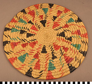 Thumbnail of Multi-Use Basketry Mat, Lid, or Tray (2013.05.1754)