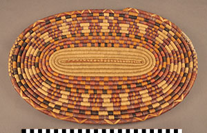 Thumbnail of Multi-Use Basketry Mat, Lid, or Tray (2013.05.1755)