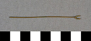 Thumbnail of Electrotype Facsimile of Broighter Boat: Forked Barge-poke (1916.06.0029AA)