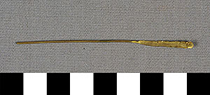 Thumbnail of Electrotype Facsimile of Broighter Boat: Oar (1916.06.0029K)