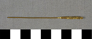 Thumbnail of Electrotype Facsimile of Broighter Boat: Oar (1916.06.0029L)