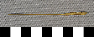 Thumbnail of Electrotype Facsimile of Broighter Boat: Oar (1916.06.0029P)