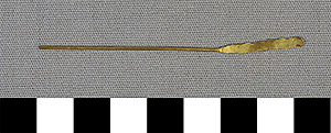 Thumbnail of Electrotype Facsimile of Broighter Boat: Oar (1916.06.0029R)