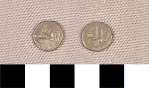 Thumbnail of Coin: Quinarius of Mark Antony (1919.63.0256)