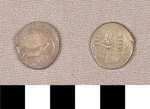Thumbnail of Coin: Denarius of Mark Antony (1919.63.0262)