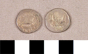 Thumbnail of Coin: Denarius of Mark Antony (1919.63.0299)