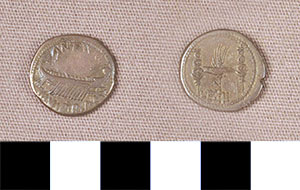 Thumbnail of Coin: Denarius of Mark Antony (1919.63.0308)