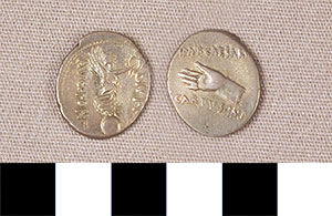 Thumbnail of Coin: Roman Republic, Denarius (1919.63.0317)
