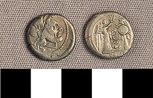 Thumbnail of Coin: Victoriatus of Rome, Anonymous (1919.63.0962)