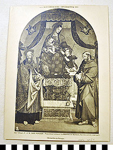 Thumbnail of Print: La Madonna col Bambino, San Giovannino e Due Santi (1949.15.0040)