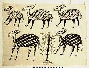 Thumbnail of Korhogo Cloth, Painting  (1971.16.0001)