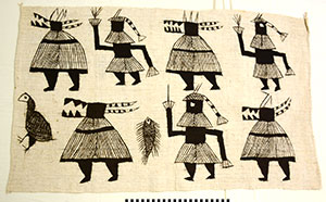Thumbnail of Korhogo Cloth, Painting (1971.16.0002)
