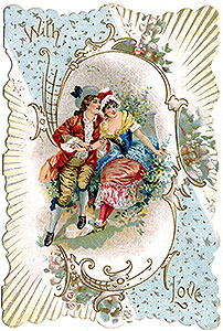 Thumbnail of Valentine Card (1972.21.0011)