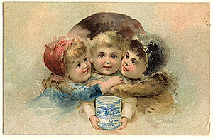 Thumbnail of Business Advertisement Card: Condensed Milk (1972.21.0187)