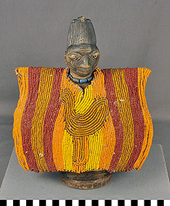 Thumbnail of Ibeji with Beaded Cloak (1987.13.0001)