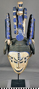 Thumbnail of Mmwo Society (Agboho Mmwo) Mask   (2000.13.0008)