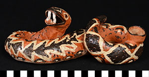 Thumbnail of Fer-de-lance Snake Effigy (2001.05.0105)
