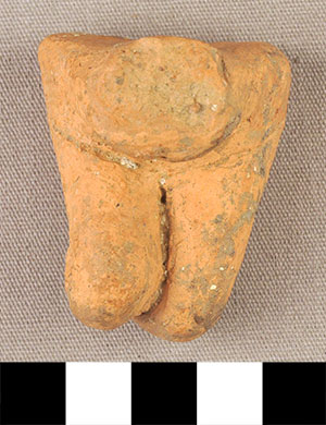 Thumbnail of Figurine Fragment, Lower Torso and Legs (2002.14.0001)