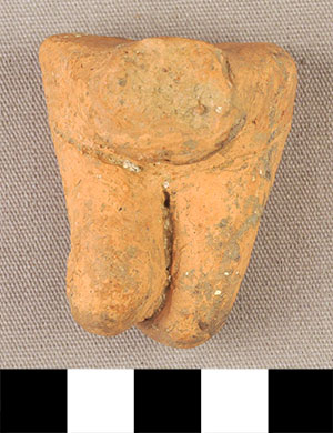 Thumbnail of Figurine Fragment: Lower Torso and Legs (2002.14.0001)