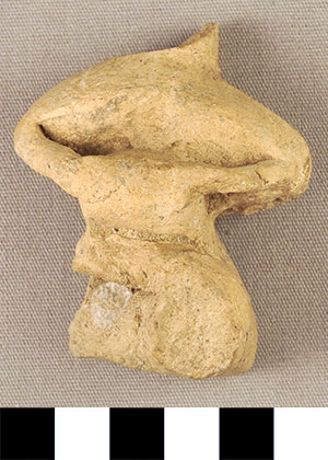 Thumbnail of Figurine Fragment, Torso and Arms (2002.14.0002)