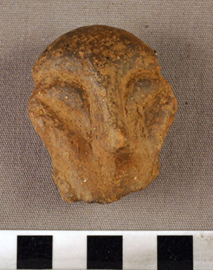 Thumbnail of Figurine Fragment, Head (2002.14.0148)