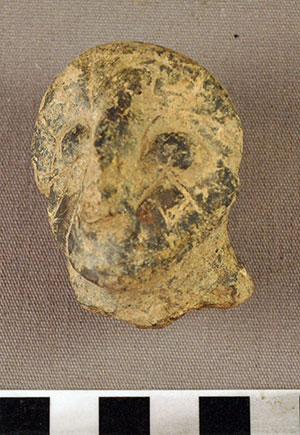 Thumbnail of Figurine Fragment, Head (2002.14.0150)