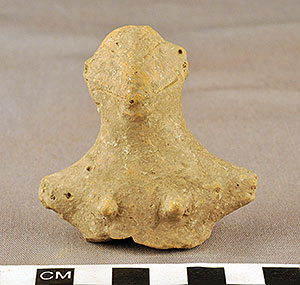 Thumbnail of Figurine Fragment, Head and Torso (2002.14.0177)