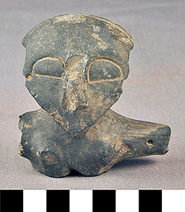 Thumbnail of Figurine Fragment, Head and Torso (2002.14.0179)