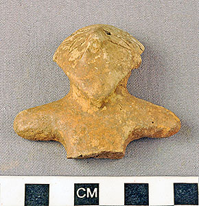 Thumbnail of Figurine Fragment, Head and Torso (2002.14.0183)