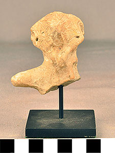Thumbnail of Figurine Fragment, Head and Torso (2002.14.0186)
