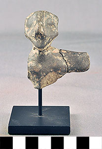 Thumbnail of Figurine Fragment, Head and Torso (2002.14.0192)