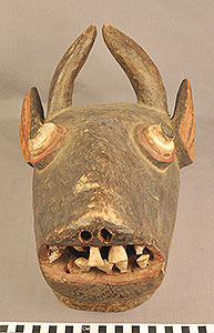 Thumbnail of Bush Cow Mask (2014.03.0482)