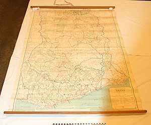 Thumbnail of Map: Road Map, Ghana (2014.03.0580)