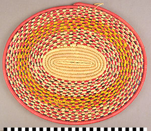 Thumbnail of Multi-Use Basketry Mat, Lid, or Tray (2014.03.0616)