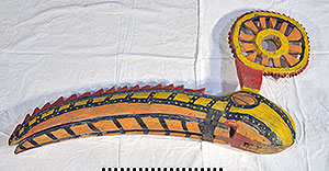 Thumbnail of Festival Mask: Hornbill (2014.03.1061)