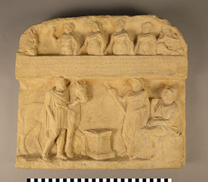 Thumbnail of Plaster Cast of Altar Relief (1900.11.0108)