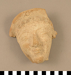 Thumbnail of Female Head Protome, Drinking Vessel ()