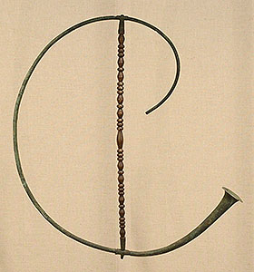 Thumbnail of Reproduction Cornu, Ceremonial Horn (1916.07.0003)