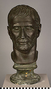 Thumbnail of Reproduction of Roman Bust of Lucius Junius Brutus (1917.03.0002)