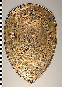 Thumbnail of Reproduction of French Armor of Henri II: Shield (1917.06.0001E)