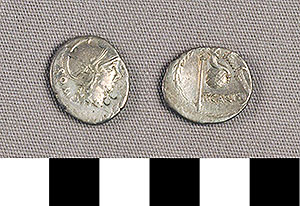 Thumbnail of Coin: Roman Republic, Denarius (1919.63.0845)