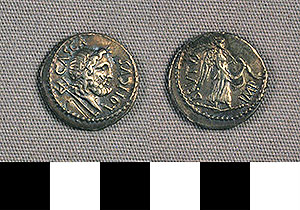 Thumbnail of Coin: Roman Republic, Denarius (1919.63.0957)
